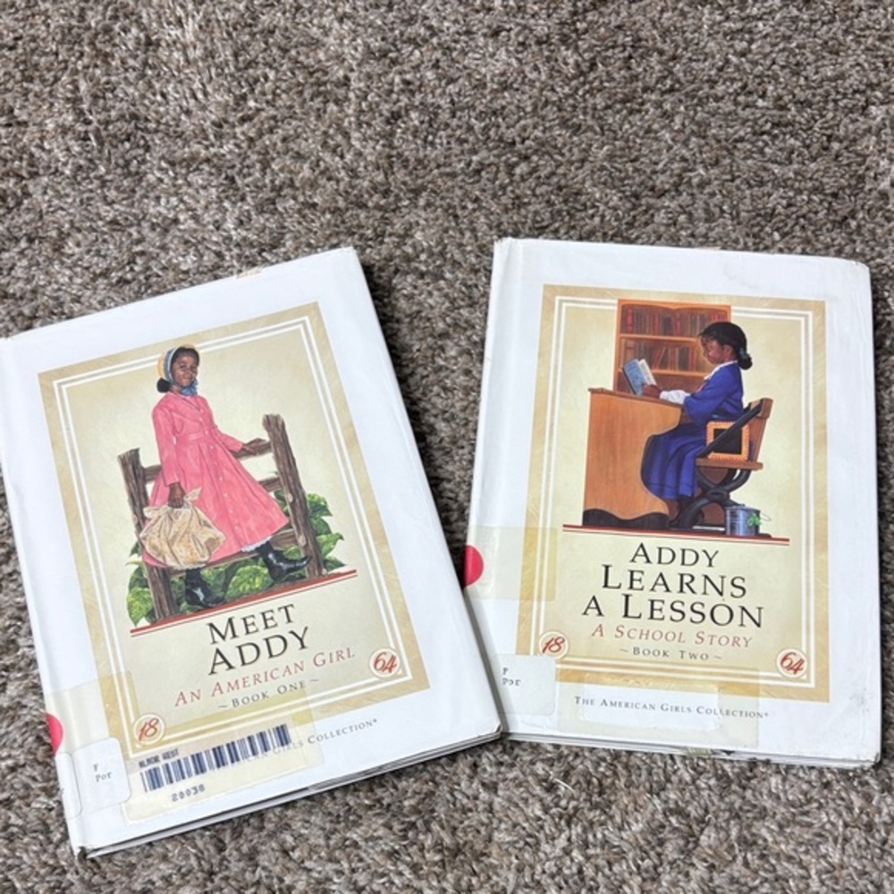 American Girl ADDY hardcover book 1 and 2